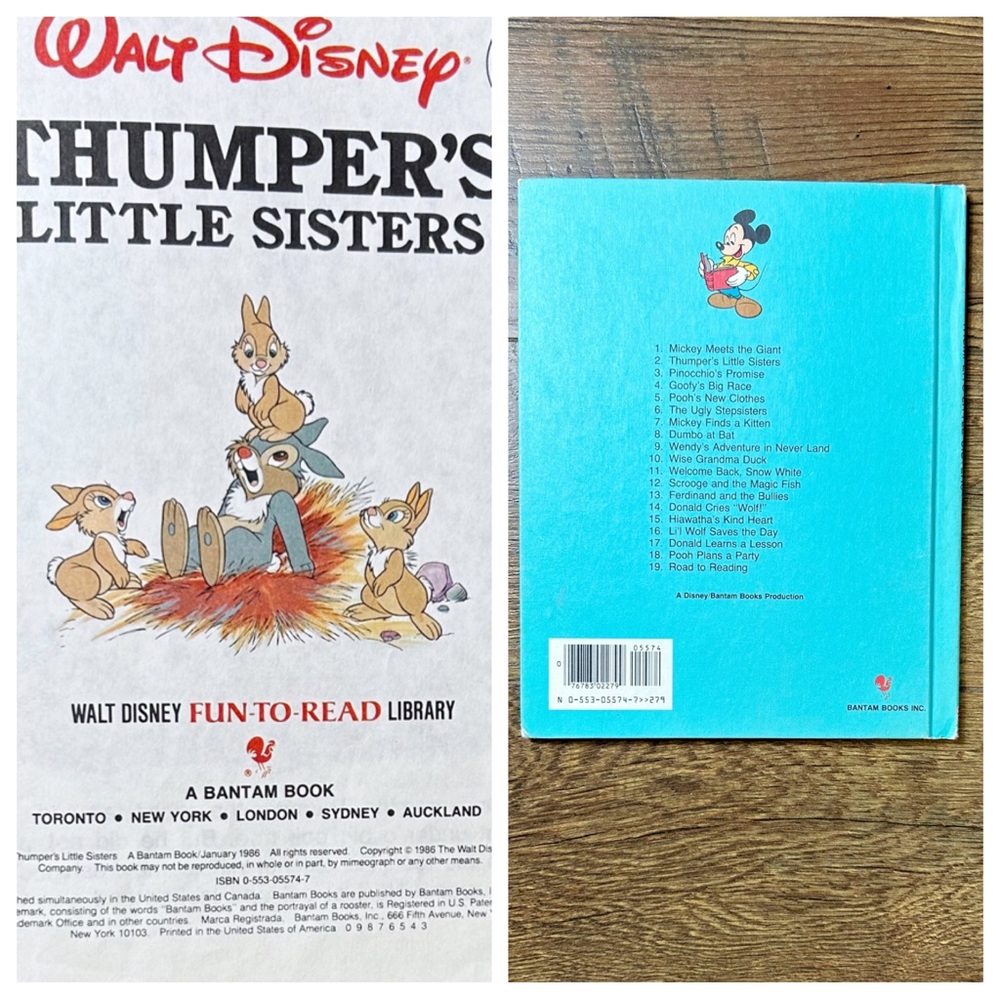 Vintage Disney Fun-To-Learn Library - Picture 3 of 10